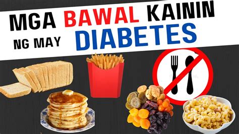 mabisang pagkain at mga hindi sa may diabetes